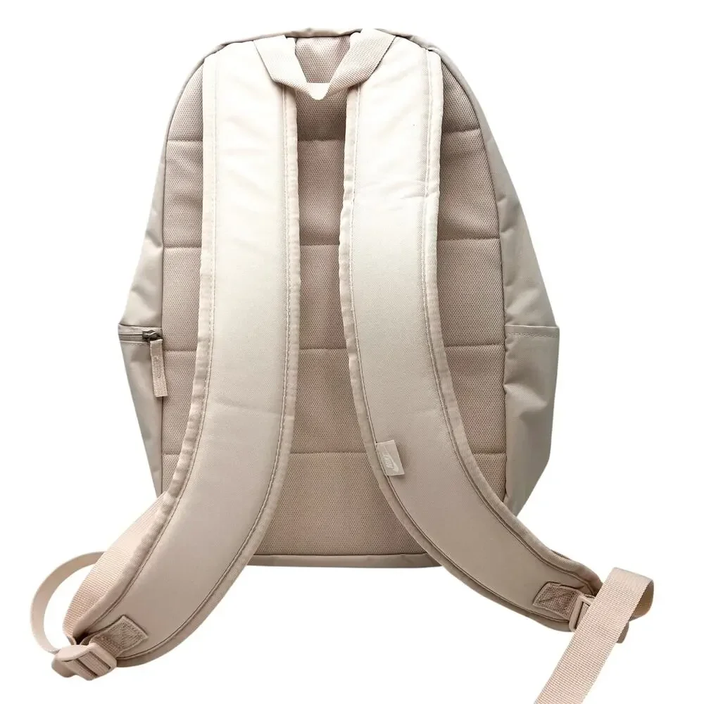 NIKE Unisex Heritage 25L Backpack One Size Summit White Orewood Brown NWT